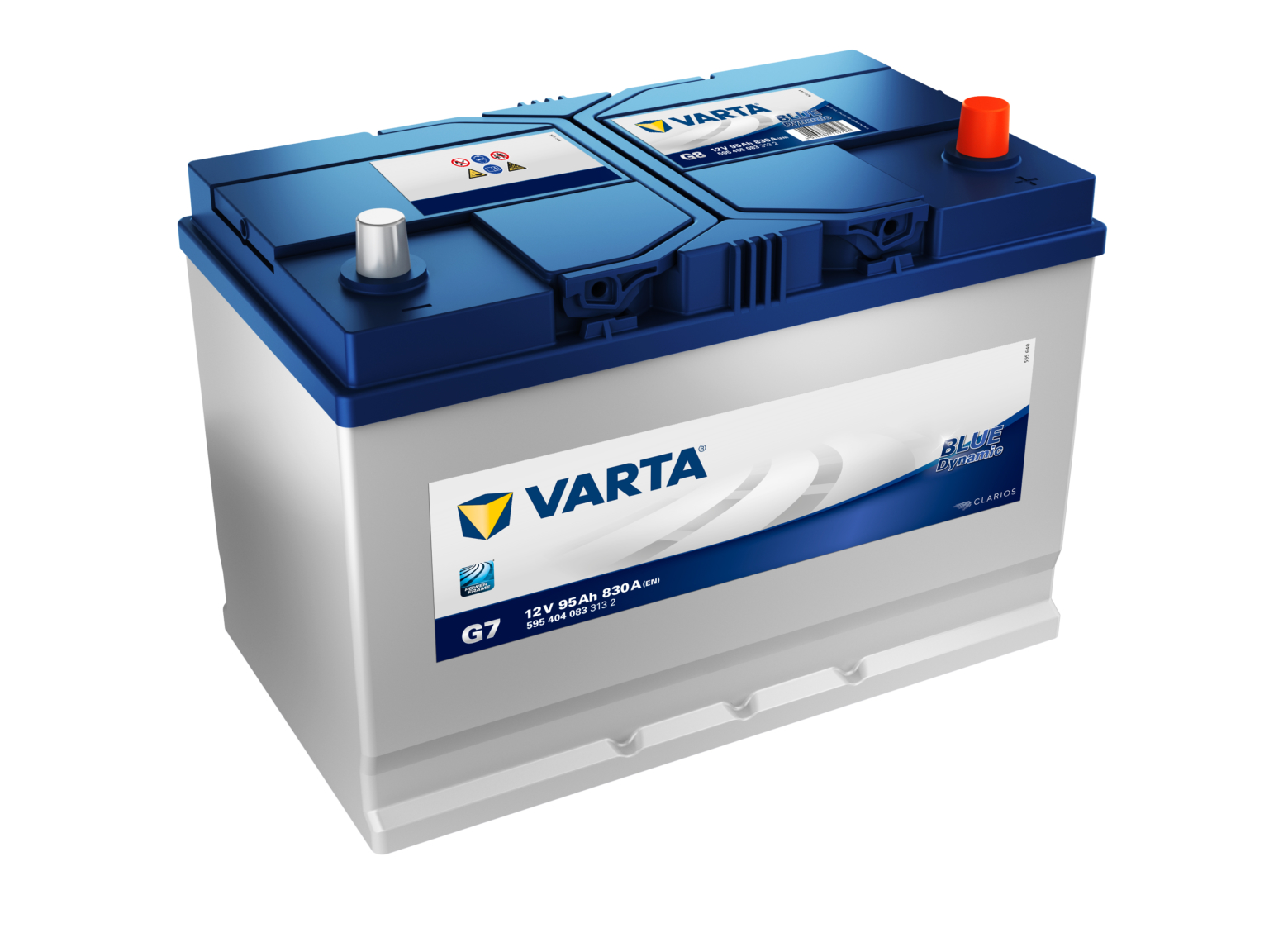 VARTA BLUE Dynamic 5954040833132 12V 95Ah 830A Batterie Zippel De