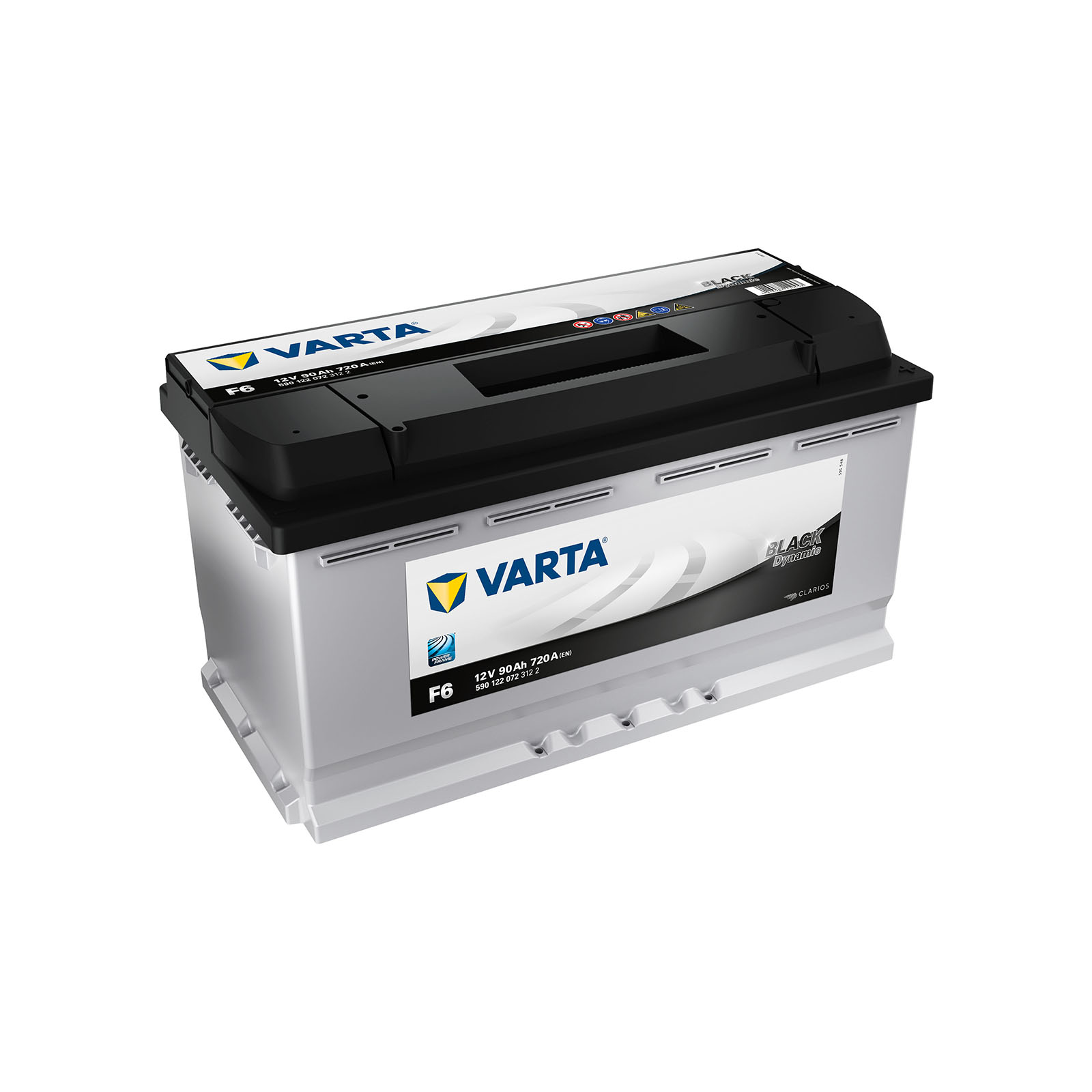 VARTA Black Dynamic F6 Autobatterie 12V 90Ah