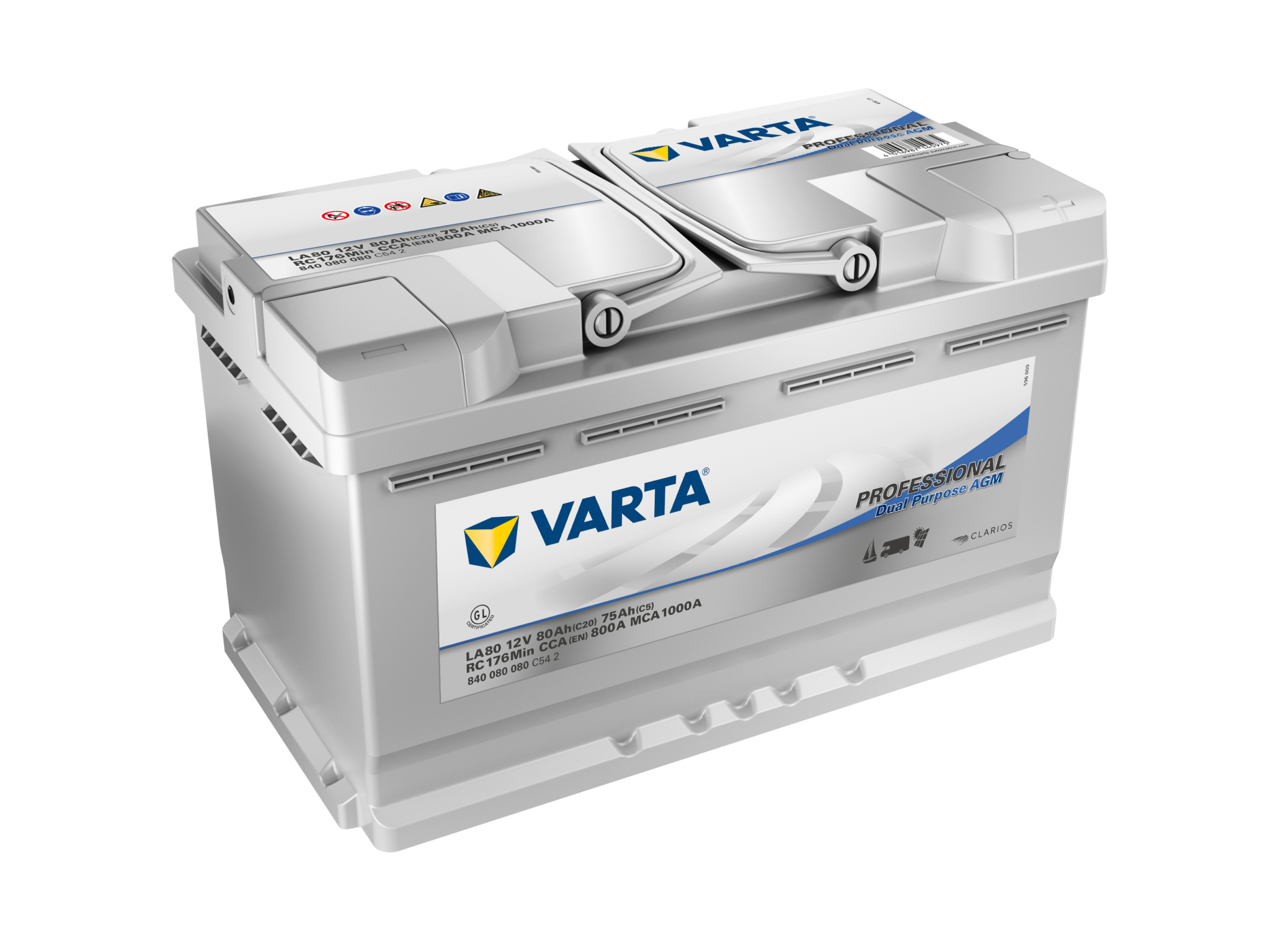 Аккумулятор varta 80ah 800a