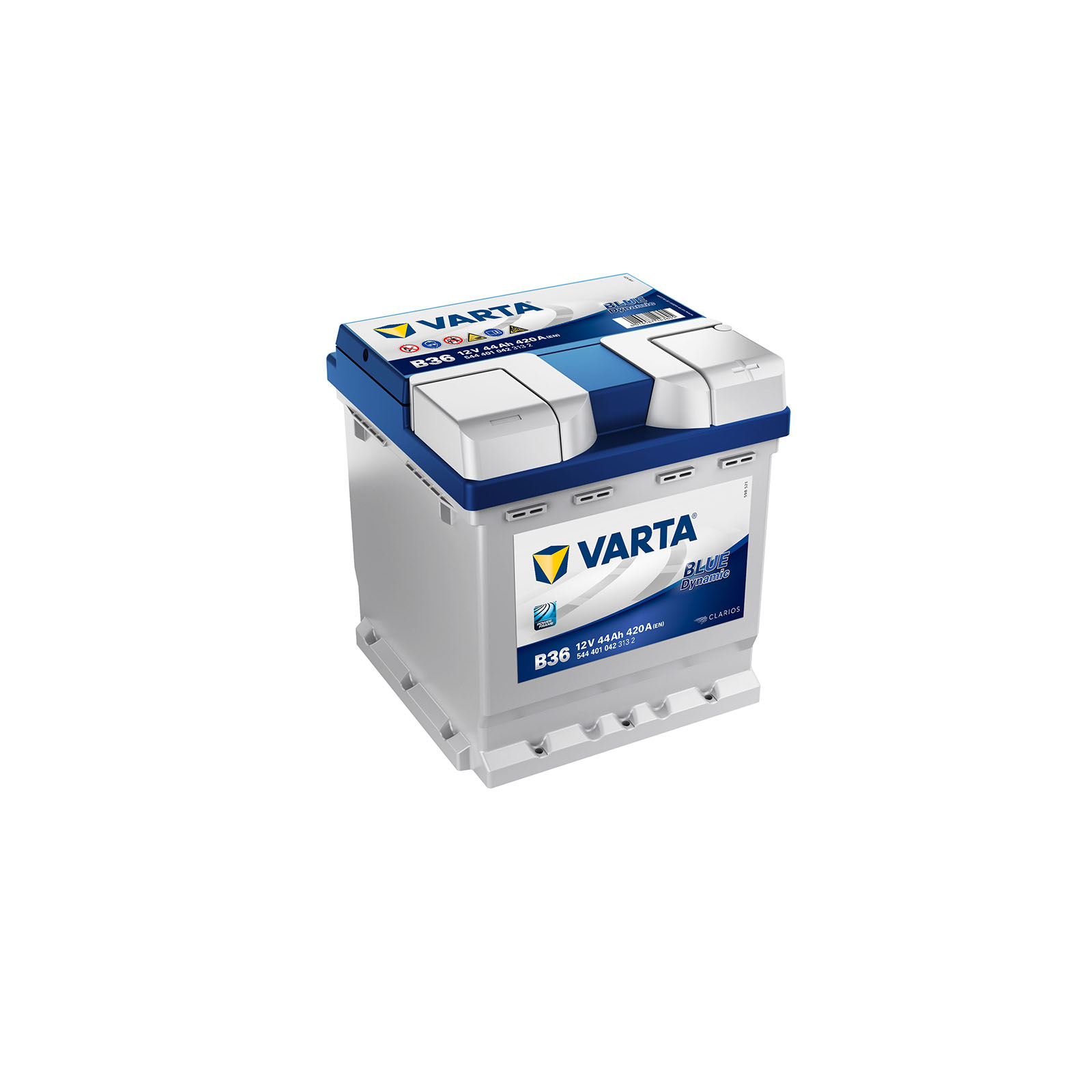 VARTA Starterbatterie Blue Dynamic 44Ah 440A B18 + 10g Pol-Fett  5444020443132 günstig online kaufen
