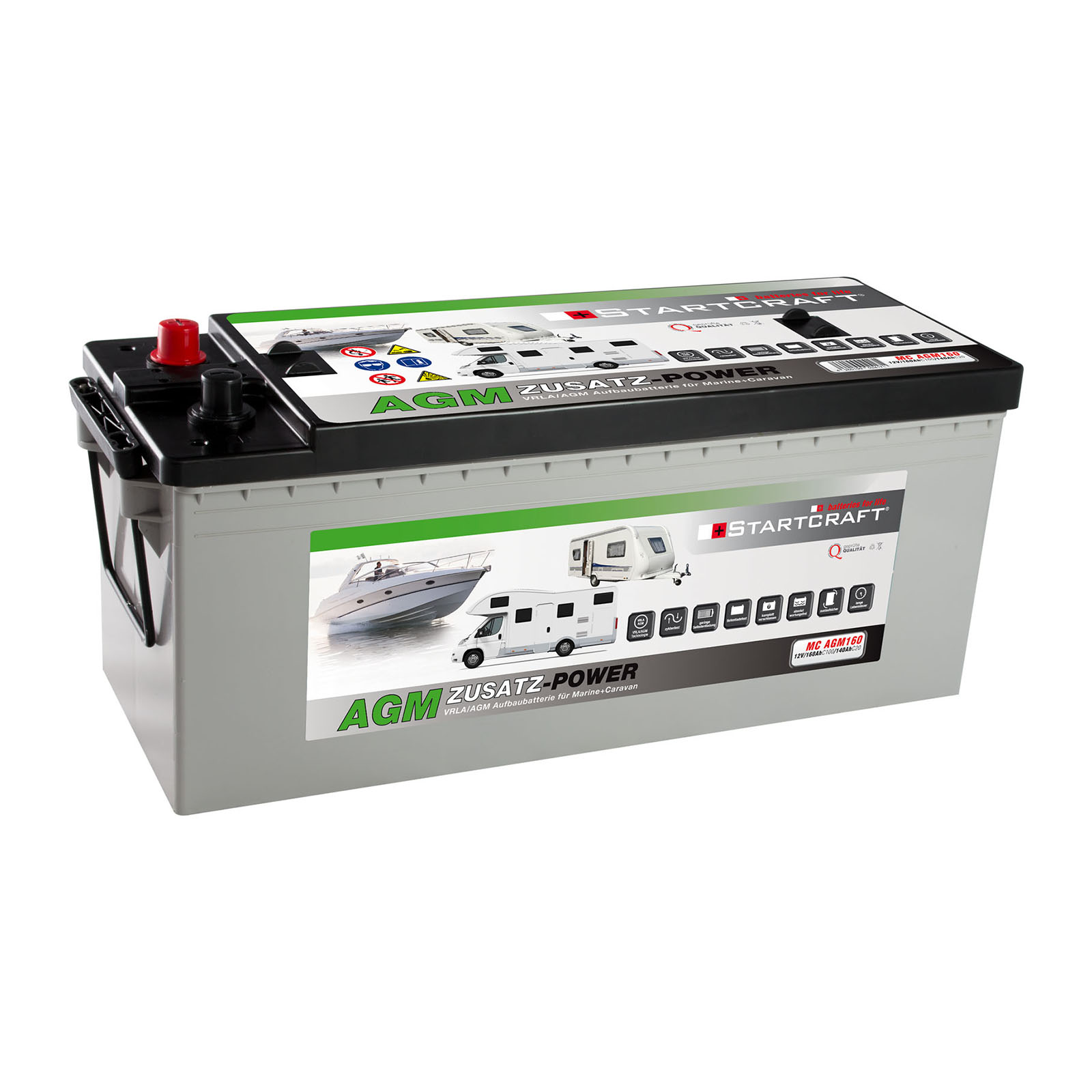 Startcraft AGM Batterie 95 AH